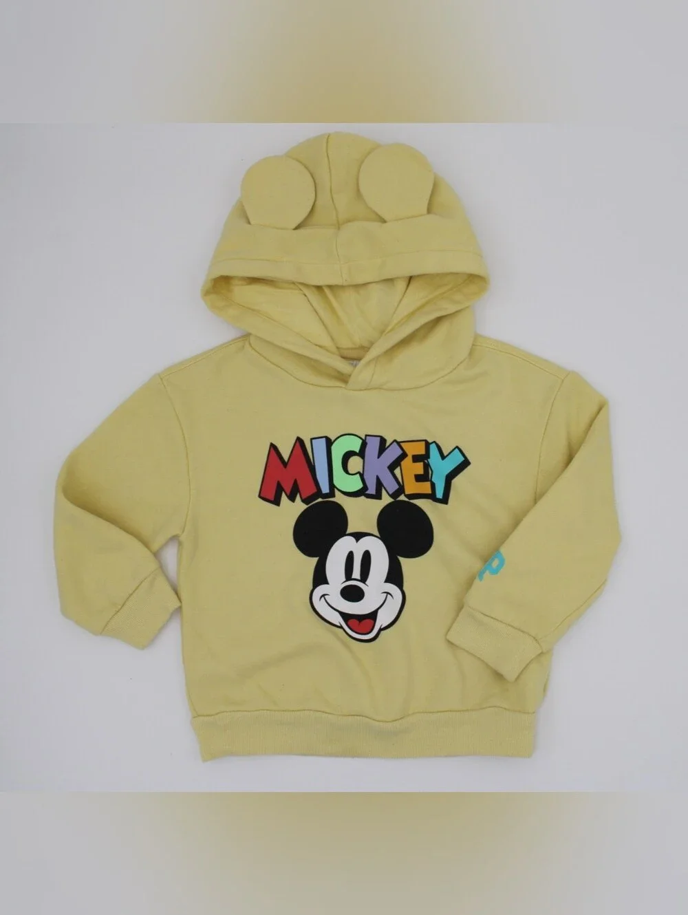 BabyGAP Mickey Mouse Yellow Hoodie Pullover